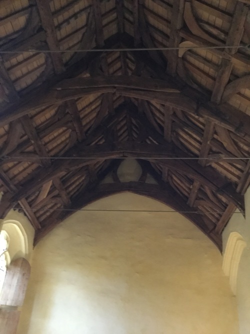 Early 15th c. ceiling of Old Hall
