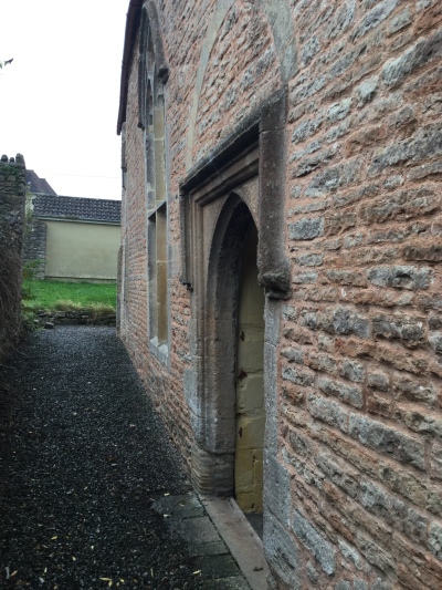 The north entrance, Old Hall, Croscombe